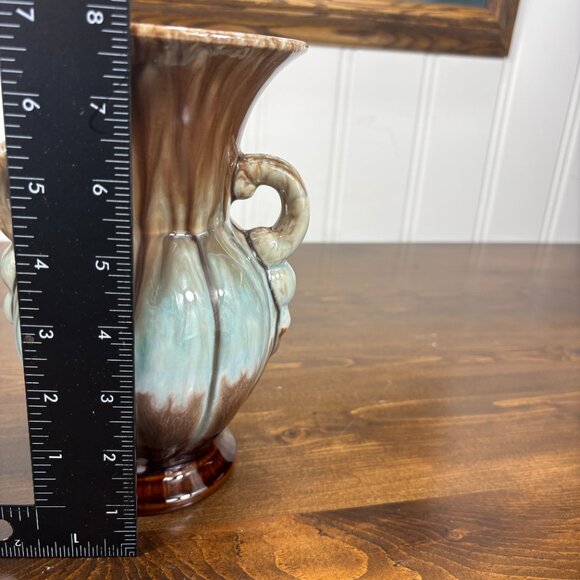 Vintage Bay Keramik West German Pottery Vase Fat Lava Drip Glaze Ceramic Vase - Picture 9 of 12